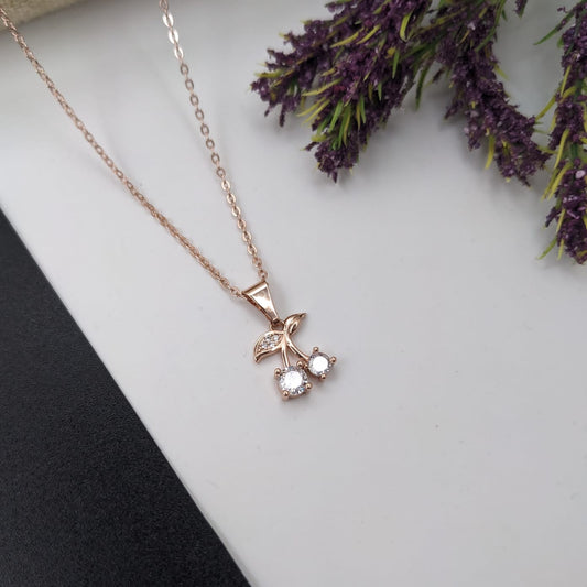 Surogya Stone Studded Pendant with Chain