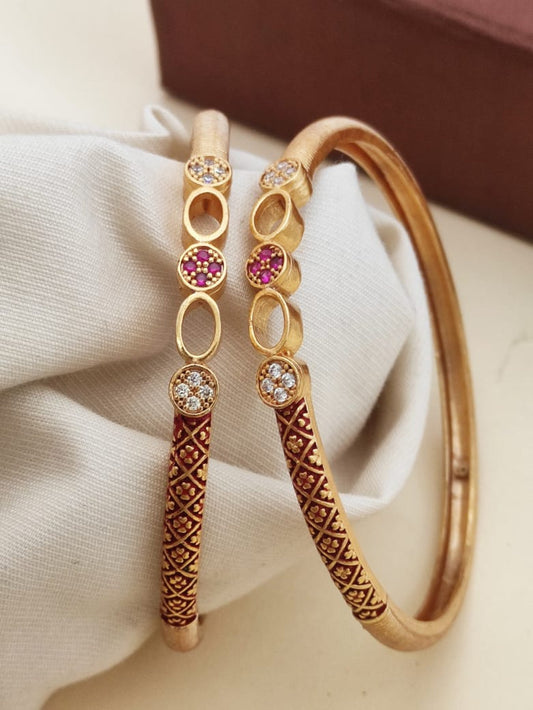 Surogya Elegant Traditional Bangles for Women