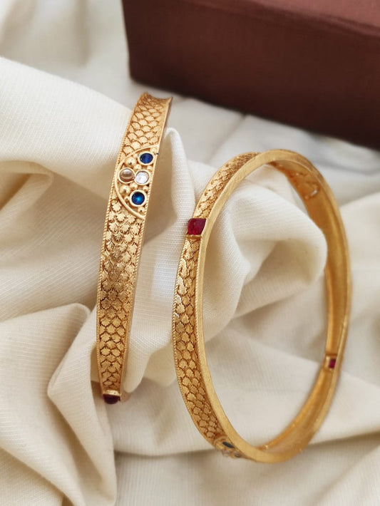 Surogya Premium Heavy Look Bangles Set