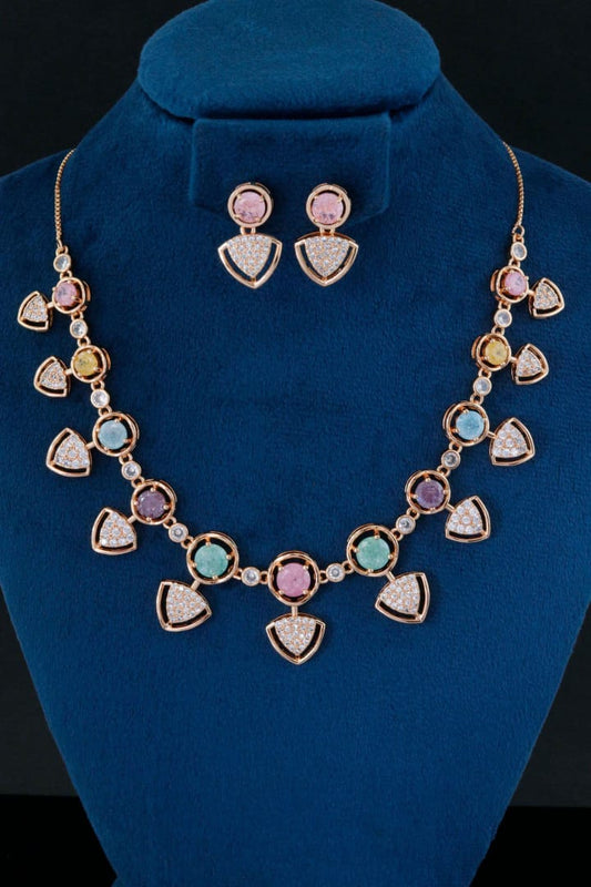 Surogya Exclusive Heavy Look Necklace & Earrings Combo
