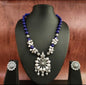 Surogya Designer Necklace Set with Earrings for Women