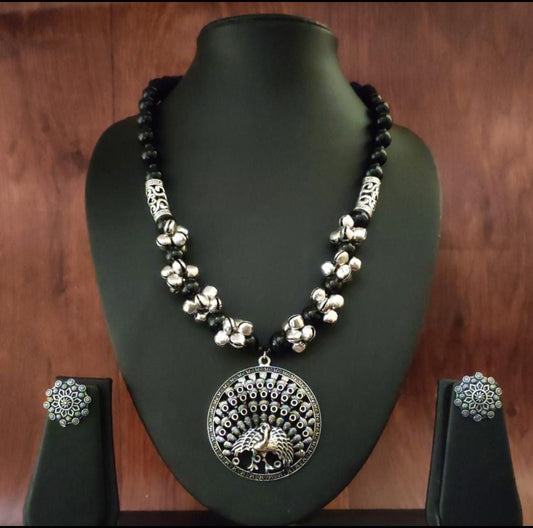 Surogya Party Ready Necklace & Earrings Jewellery Set