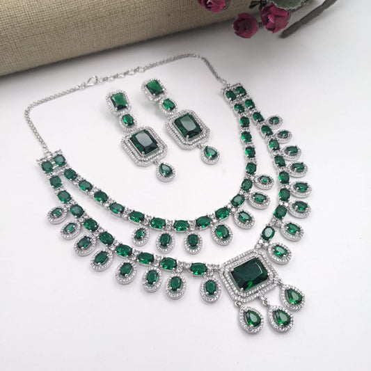 Surogya Unique Look Necklace & Earrings Combo