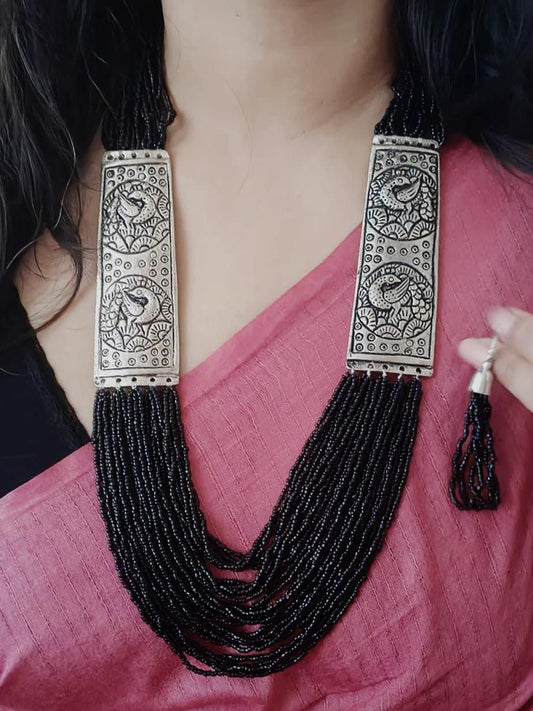 Surogya Gorgeous Necklace with Earrings for Women