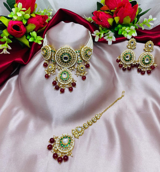 Surogya Premium Necklace Set for Special Occasions