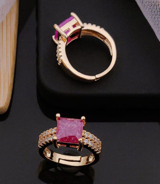 Trendy Adjustable Designer Ring