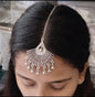 Surogya Traditional Silver Look Maang Tikka
